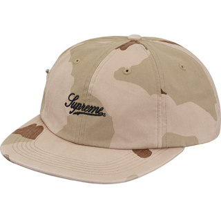 SLUM LTD - Supreme Side Pocket Script Logo 6-Panel Desert Camo