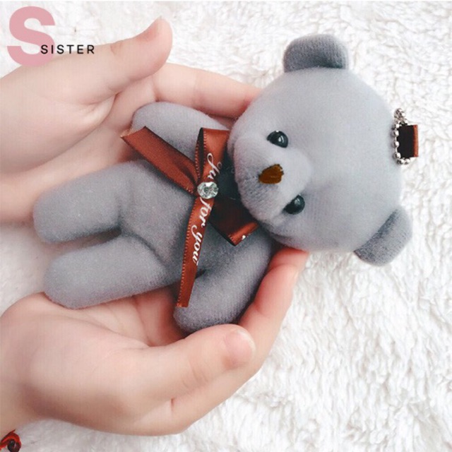 พวงกุญแจหมี sister bear พร้อมส่ง