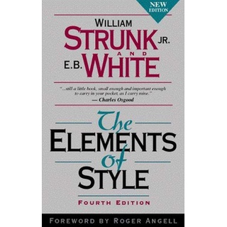 The Elements of Style (4th Subsequent) [Paperback]