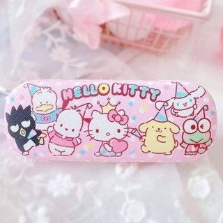 KITTY P 7 กล่องแว่น กล่องแว่นตา GLASSES CASE ลาย KITTY P7  น่ารัก ตลับแว่น  ผลิตจากวัสดุอย่างดี กล่องใส่แว่นตา MANOPNEST