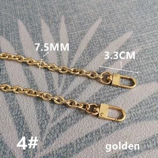สายโซ่สะพายกระเป๋า แบบแบน ระดับไฮเอนด์ ไม่จางหาย อุปกรณ์เสริม สําหรับกระเป๋าผู้หญิง