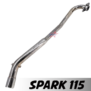 คอท่อสูตร รุ่น SPARK 115 ตรงรุ่น คอท่อ สปาร์ค ชุบโครเมี่ยม อย่างดีป้องกันสนิม งานสวยเนี๊ยบ ทนทาน ใช้งานยาวๆ ราคาพิเศษสุด