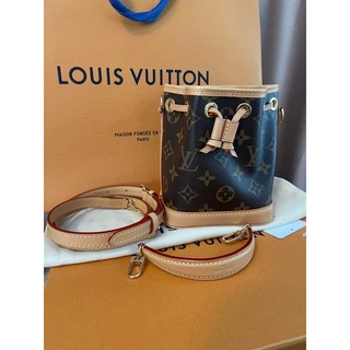 Louis vuitton Bucket Bag หรือ LV ทรงขนมจีบ สายปรับความยาวได้ 2 แบบ