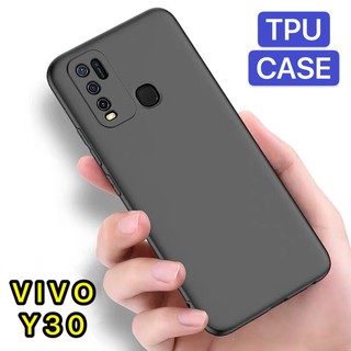 Case TPU Case VIVO Y30 เคสโทรศัพท์วีโว่ เคสซิลิโคน เคสนิ่ม สวยและบางมาก เคสสีดํา [ส่งจากไทย]