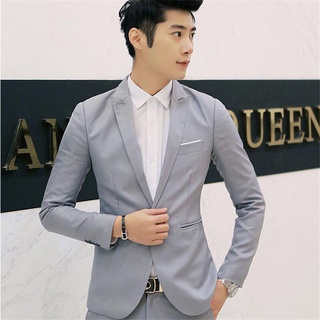 6 สี สูทผู้ชาย ซัมเมอร์สูท สำหรับสุภาพบุรุษ ชุดสูท สูทงานแต่…