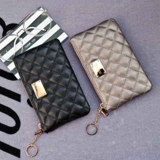 กระเป๋าสตางค์ผู้หญิงใบยาว หนังเทียม(PU)งานเกรดA Women Clutch Bag Wallet PU Leather Handbag