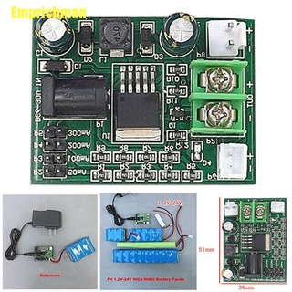 (Emprichman) บอร์ดโมดูลที่ชาร์จแบตเตอรี่ 1.2~24V 2.4 3.6 12V Ni-Cd Ni-Mh