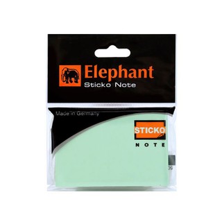 Elephant ตราช้าง กระดาษโน๊ต กระดาษโน๊ตกาวในตัว Post It สีเขียวพาสเทล 2X3 นิ้ว