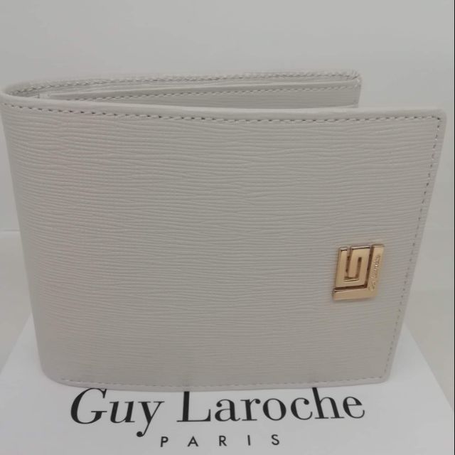 กระเป๋าสตางค์​ผู้ชายGuy​ Laroche​ สีขาว