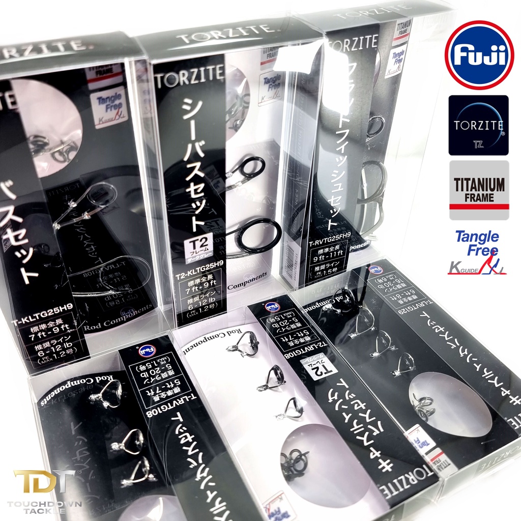 FUJI TITANIUM TORZITE GUIDE SET " ไกด์เซต ทั้งเบทและสปิน ของแท้ 100% "