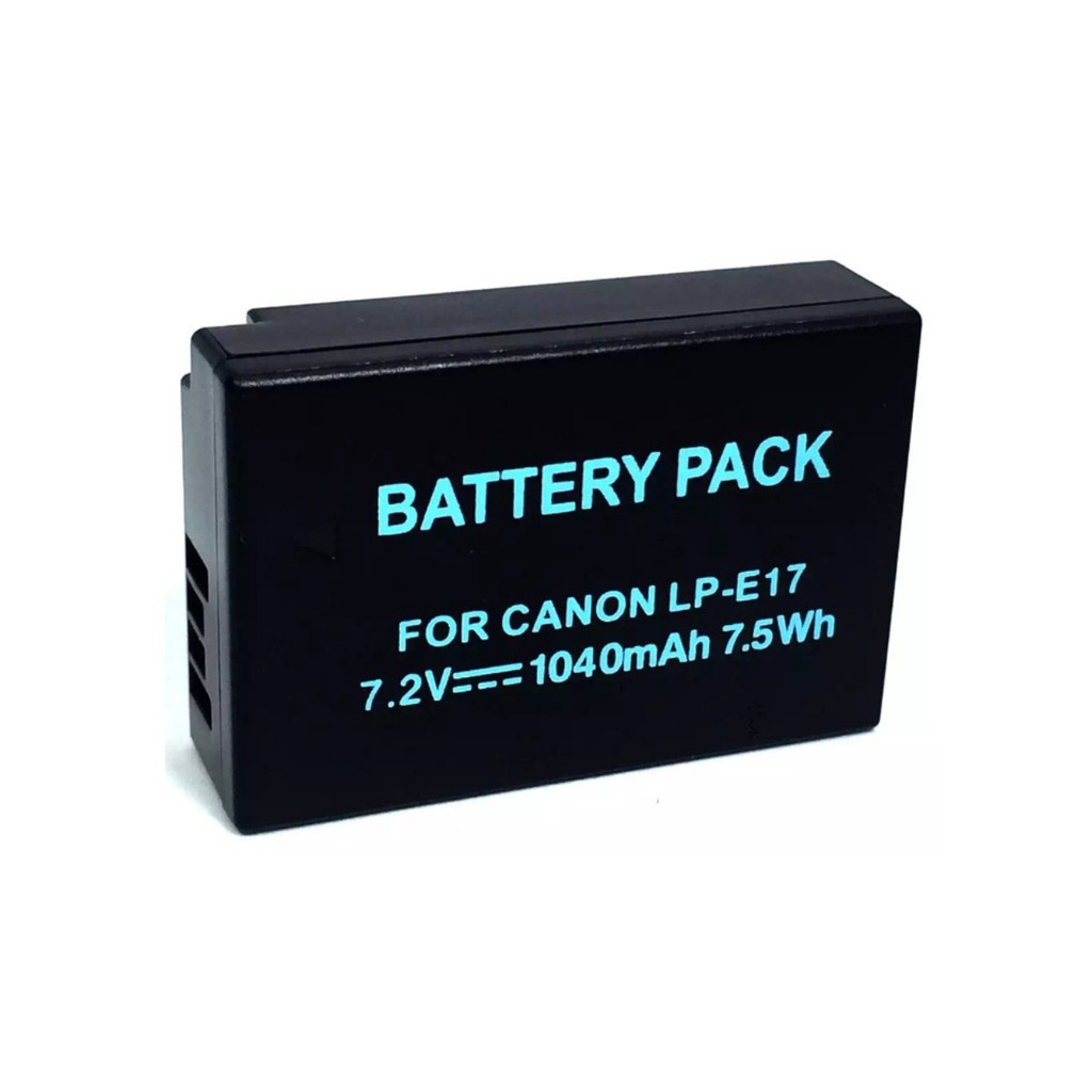 Camera battery LP-E17 for Canon EOS M3 M5 M6 750D 760D 800D (black)