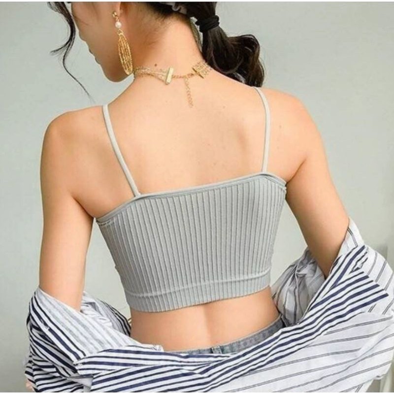 Bentoy*พร้อมส่ง*bra/เสื้อชั้นใน/เกาะอกมีฟองน้ำราคาถูกผ้านิ่มใส่สบายNO.bra9 - รูปที่ 5