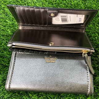 KATE SPADE WALLET Braylon WLRU5219 patterson drive pewter