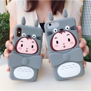 เคสยางนิ่มซิลิโคนคลุมรอบ เด็กหญิงสวมชุดโทโทโร่ ตั้งได้