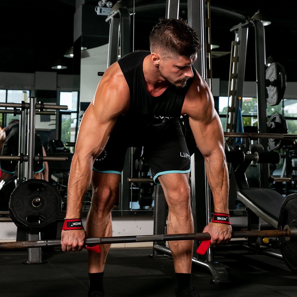WINMAX 2 ชิ้นยกน้ําหนักยิมกันลื่นสายรัดข้อมือกีฬายกน้ําหนักรองรับข้อมือ Crossfit มือจับฟิตเนสเพาะกาย — صورة 4