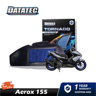 [AMS9R1000ลด130] กรองอากาศ ขนิดผ้า Datatec Yamaha Aerox 155 14-19