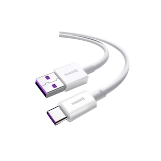 Baseus สายชาร์จ 6A Huawei Type C รองรับ Super Charge 6A 66W และ 40W QC3.0 Xiaomi CHARGE TURBO