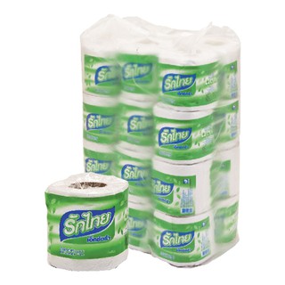 รักไทย กระดาษชำระม้วนเดี่ยว (24 ม้วน) Rak Thai Toilet Paper Single Roll (24 rolls)