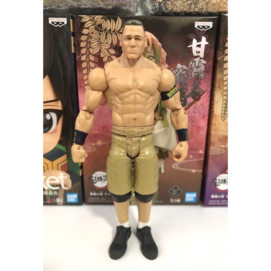 โมเดล มวยปล้ำ wwe john cena mattel เบสิก ตำหนิในรายละเอียด