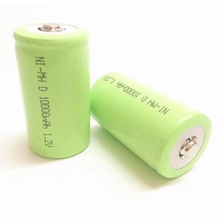 ถ่านชาร์จขนาด D 1.2V 10000mAh