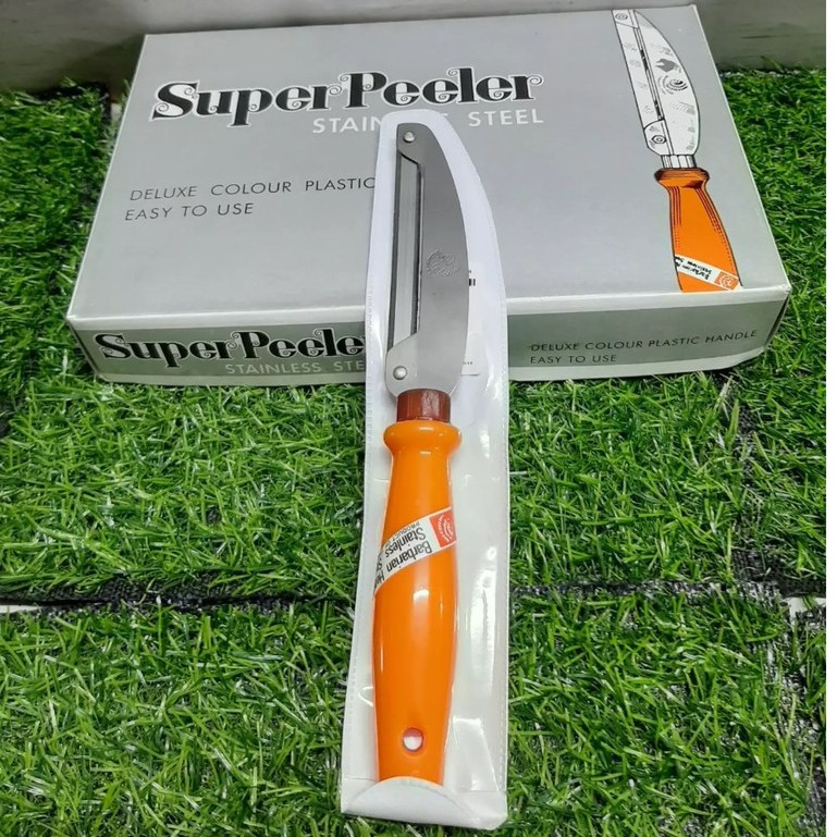มีดปอกผลไม้ 412 มีดปอกมะละกอ ที่ปอกผลไม้ ที่ปอก มีดปอก มีดปอกตราคนป่า ราคา ถูกที่สุด ดีลบีเคเค รูปภาพหลัก