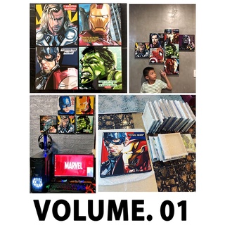 กรอบรูป Pop Art ติดผนังตกแต่ง “Marvel ซุปเปอร์ฮีโร่ ” Marvel Superhero Vol.01