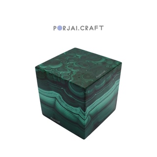 Malachite cube มาลาไคต์