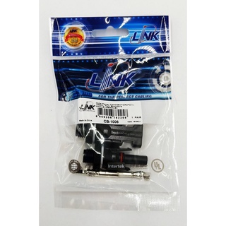 LINK MC4 Connector โซล่าเซลล์ แบบติดตู้ รุ่น CB-1006