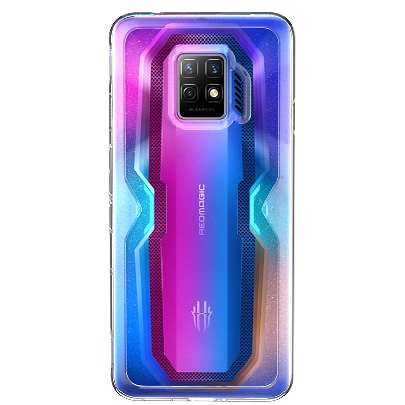 สําหรับ ZTE nubia Red Magic 7 Pro เคสนิ่ม TPU แข็ง พลาสติกใส ไฮบริด ป้องกันลายนิ้วมือ