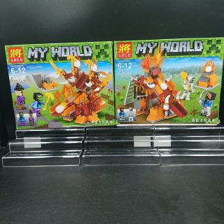 เลโก้ My world (Minecraft) Lele 33121 ตอน เหมืองไฟ มีทั้งหมด 2 แบบให้เลือก พร้อมส่ง เก็บเงินปลายทางได้จ้า