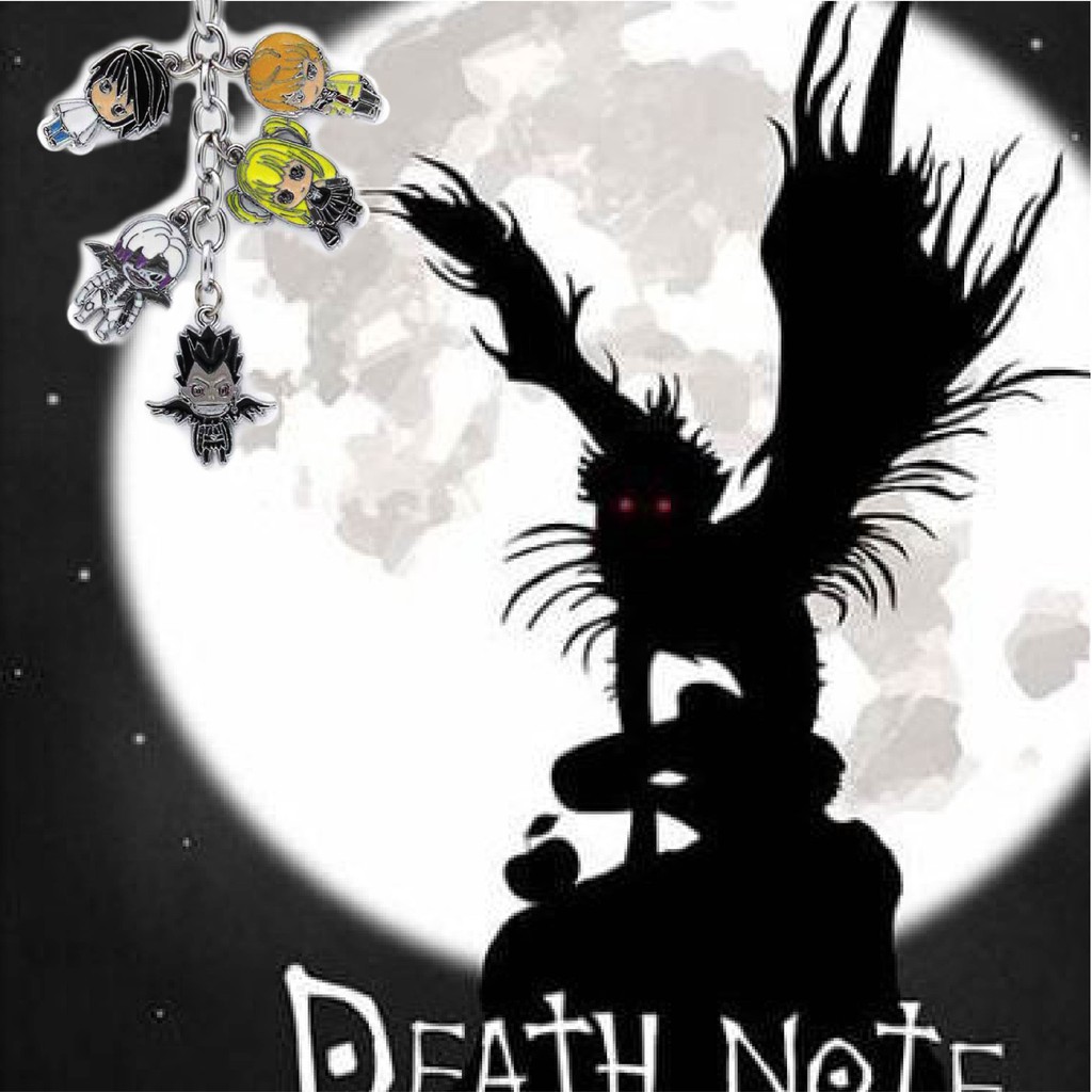 ชุดพวงกุญแจ Death Note Kuroko Black Butler Totoro Touken Ranbu Dead Pool Tokyo Ghoul Pen Black Jouri