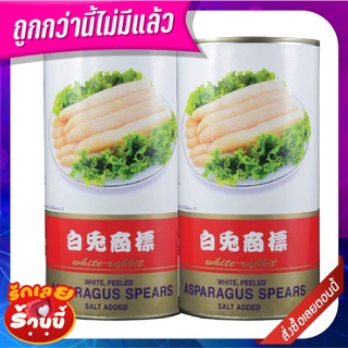 กู้ดดี้ หน่อไม้ฝรั่งในน้ำเกลือ 800 กรัม x 2 กระป๋อง Gooddy Asparagus In Brine 800 g x 2