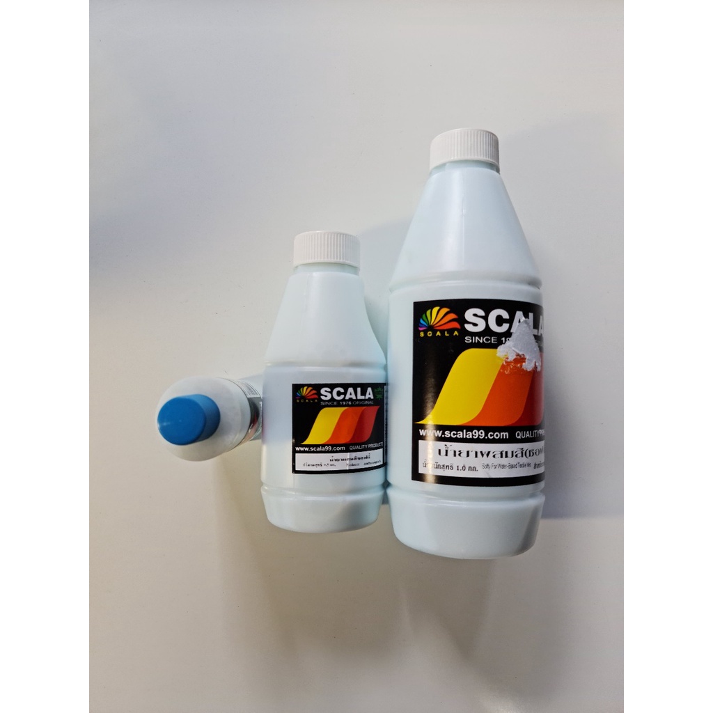 Scala น้ำยาผสมสีซอฟตี้ ขนาด 150/500/1000 ml น้ำยาเคลือบบล๊อค (1ขวด)
