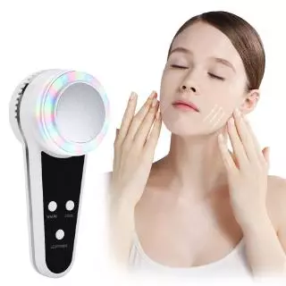 เครื่องนวดหน้าไครโอ ร้อน เย็น Cryo Premium Facial Massager Anti Age ริ้วรอยกำจัดผิวกระชับความงาม