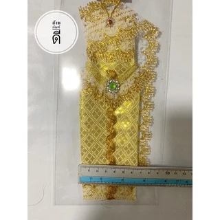ชุดกุมารี ชุดไทยแก้บน (ตัวละ49บาท) ชุดไทย จิ๋ว แก้บน สวย ชุดนางไม้ ชุดนางตะเคียน ชุดนางไม้ ชุดนางกวัก แขวนถวาย