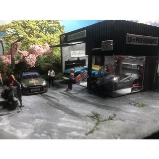 ฉากอู่ Liberty walk diorama