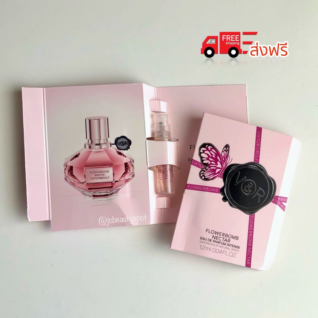 เปร ยบเท ยบflowerbomb Nectar Viktor Rolf Edp For Women Spray 1 2ml Thai Garnish