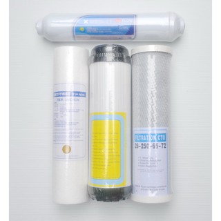 ไส้กรองน้ำเครื่องกรอง 4 ขั้นตอน UV sterilizer ขนาด 10 นิ้ว ใช้ใด้กับ Colandas,Aquatek,Marine.Unipure และยี่ห้ออื่น