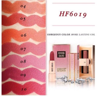 ลิปสติก Sivanna เวลเวทDIAMOND VELVET matte lipstick HF6019