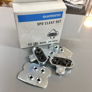 สินค้ารุ่นใหม่ ในแพคกิ้งใหม่ คลีทติดรองเท้า Shimano SM-SH56 สำหรับรถเสือภูเขา มั่นใจใช้สินค้าของแท้