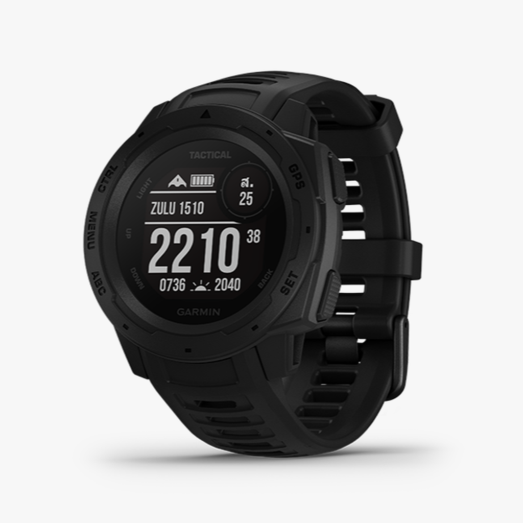 Garmin นาฬิกาข้อมือ Instinct Tactical GPS Watch Black SEA รุ่น 010-02064-84