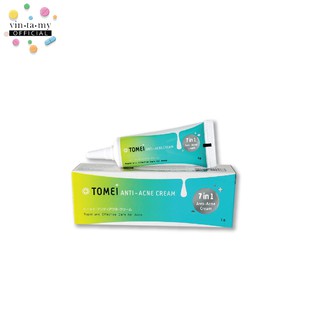 [ดูแลผิวหน้าที่มีปัญหาจากสิว] Tomei(โทเมอิ) Anti-Acne Cream ขนาด 5 กรัม [EXP.03/12/2022]