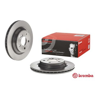 จานเบรคหลัง BENZ S-CLASS W220 S350 S400 S430 S500 4-matic 1998-2005 C215 CL500 1999-2006 300MM BREMBO /ชิ้น