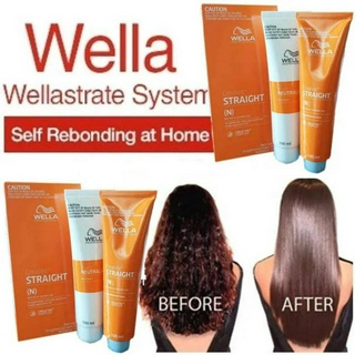 Wella Professional เวลล่า ครีมยืดผม ผลิตภัณฑ์ยืดผม ที่ช่างส่วนใหญ่เลือกใช้ (100ml.x2)