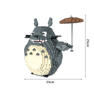เลโก้ ตัวต่อ บล็อกตัวต่อ Totoroขนาดไซต์ใหญ่   ของเล่น ของสะสม  สินค้าพร้อมจัดส่ง