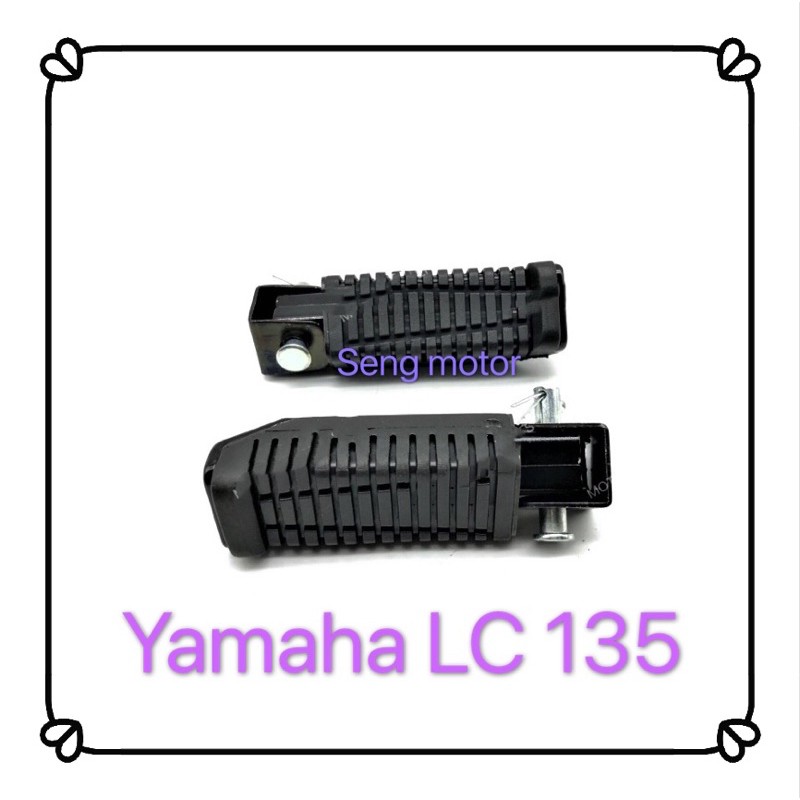 YAMAHA LC135 V1 V2 V3 V4 V5 V6 125Z Y125 Y125Z Y125ZR FOOTREST FOOTREST REAR BELAKANG ชุด