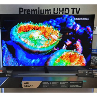 SAMSUNG65นิ้วQLEDทีวีQ80RดิจิตอลSMARTอัลตร้าHD4Kอินเตอร์เน็ตWIFIบิ้วอินLANรับประกัน3ปีHDMI+USB+DVD+AVเสียงIN+OUT+NETFLIX