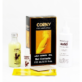 **ของแท้**พร้อมส่ง**แคริ่ง คอร์นี่ น้ำยาดัดผม (ดัดข้าวโพด) Caring Corny Cold Wave Lotion with corn oil สูตร 1// 110 ml.