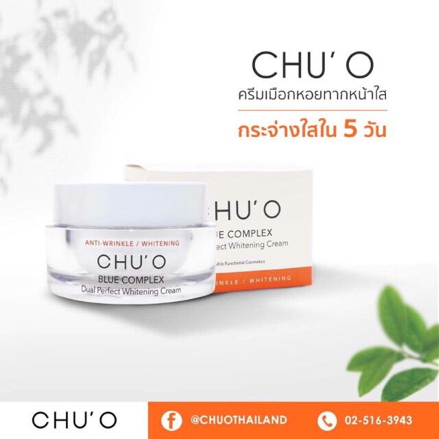 CHU'O Blue Complex Dual Perfect Whitening Cream 50 ml