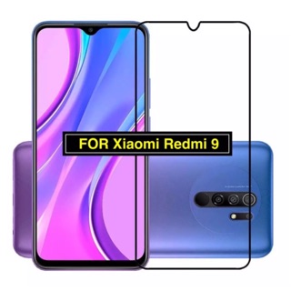 [ส่งจากไทย] ฟิล์มกระจกนิรภัย Xiaomi Redmi 9ฟิล์มเต็มจอ ใส่เคสได้ ฟิมออฟโป้ ฟิล์มกันกระแทก